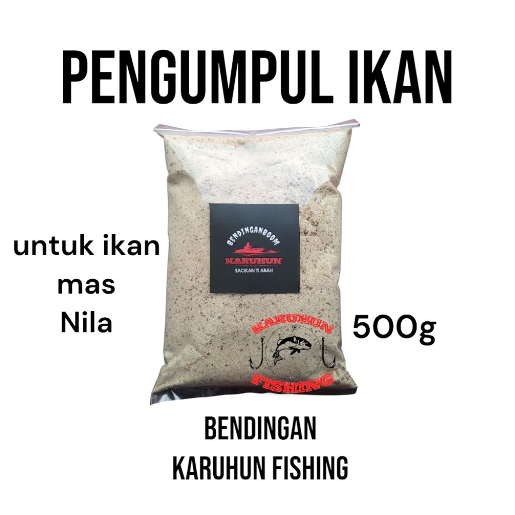 PENGUMPUL/ BENDINGAN IKAN MAS,  NILA, PATIN, BAWAL, LELE dan Jenis Ikan Tawar Lainnya 500g