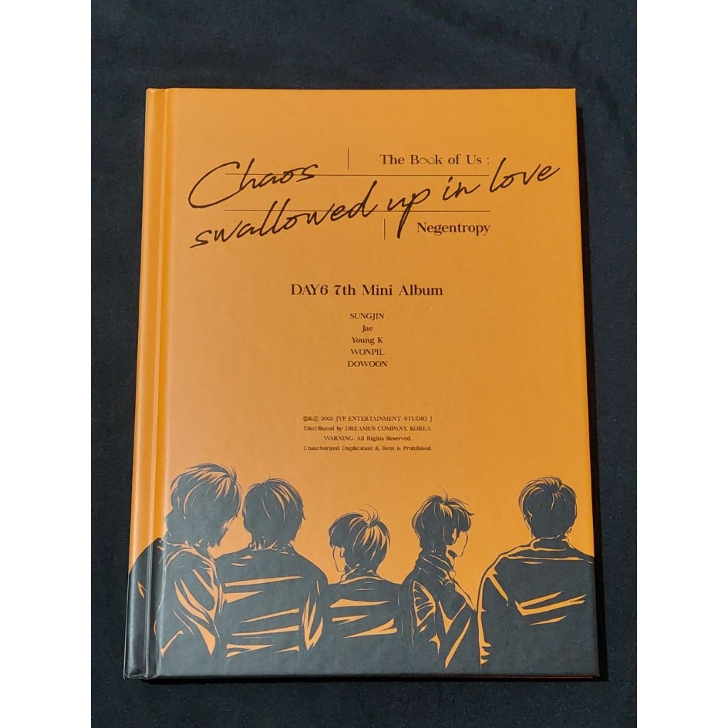 Day6 Negentropy Album Unsealed