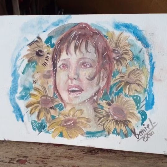 

2 lukisan cat air ukuran A5. cocok buat hiasan atau hadiah!