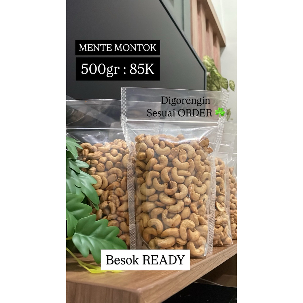 

(KHUSUS KIRIMAN INSTAN AREA KEDIRI) MENTE GORENG SIAP MAKAN GURIH RENYAH UK 500gr