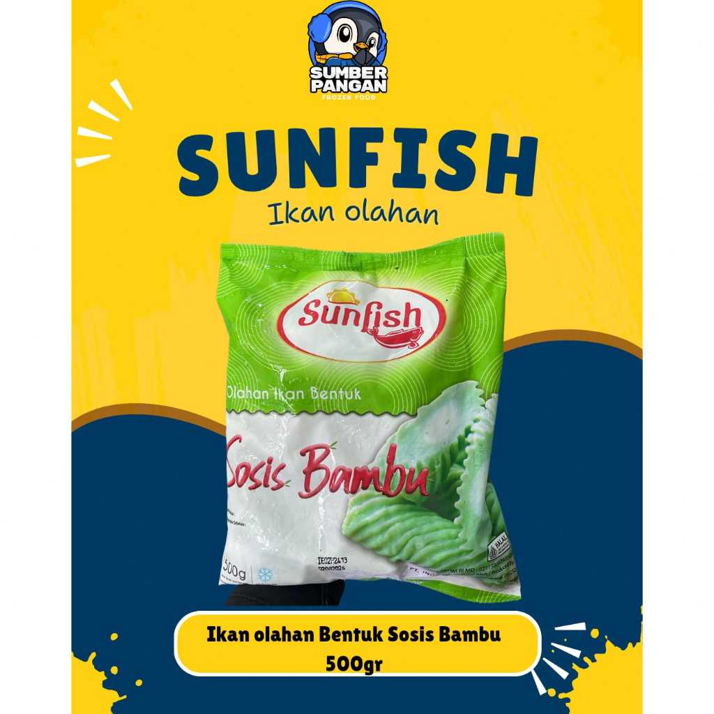 

Sunfish Sosis Bambu (ikan olahan) 500gr