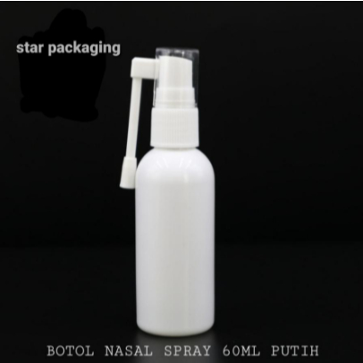 Botol spray 60ml Botol Nasal Spray 60ml Putih Nasal Pencuci Hidung