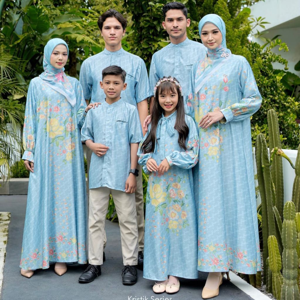 DYN SIGNATURE KRISTIK SERIES | NATHAN KOKO DEWASA | SARIMBIT KELUARGA TERBARU | FASHION MUSLIM