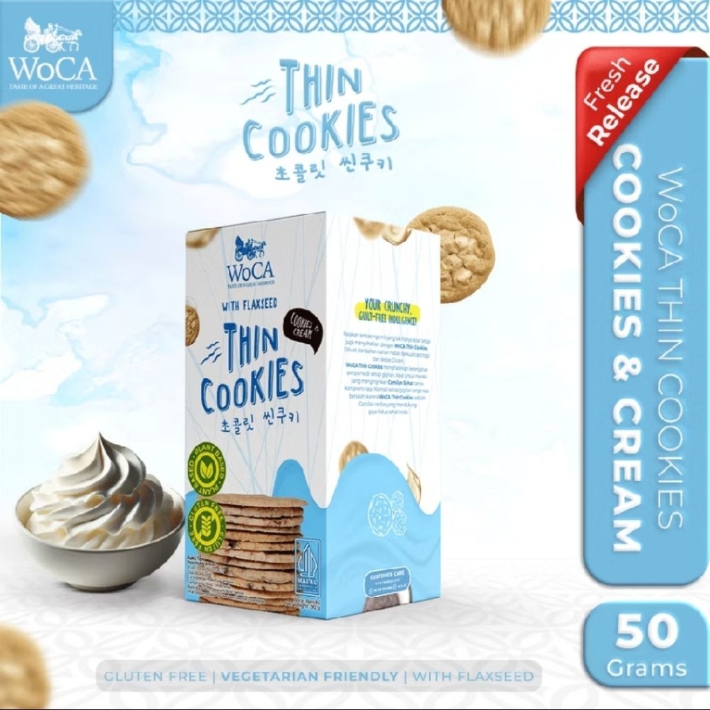 

Hampers WoCA Thin Krunz CoCre Chocolate - 50g