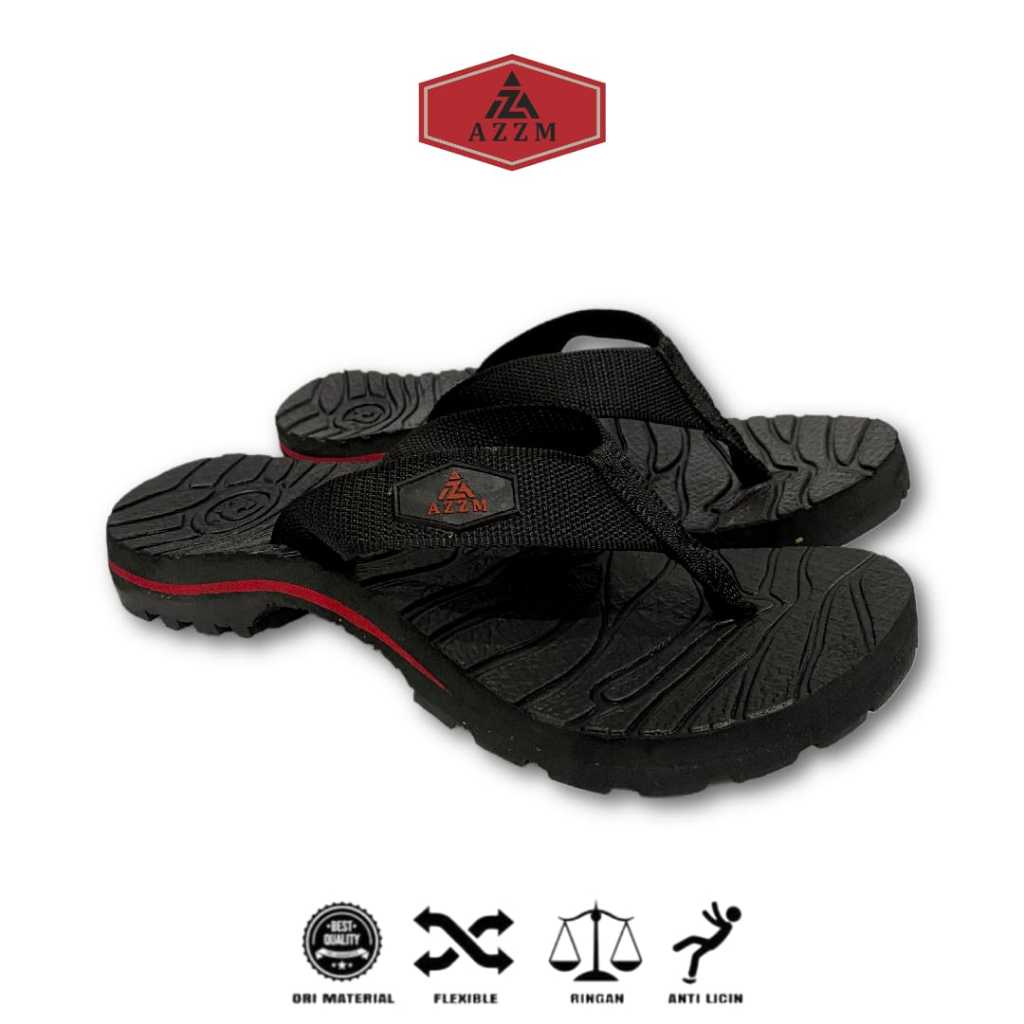 Sandal Gunung Jepit Outdoor Pria / Sandal Jepit Original Bahan Premium / Sandal Gunung Pria