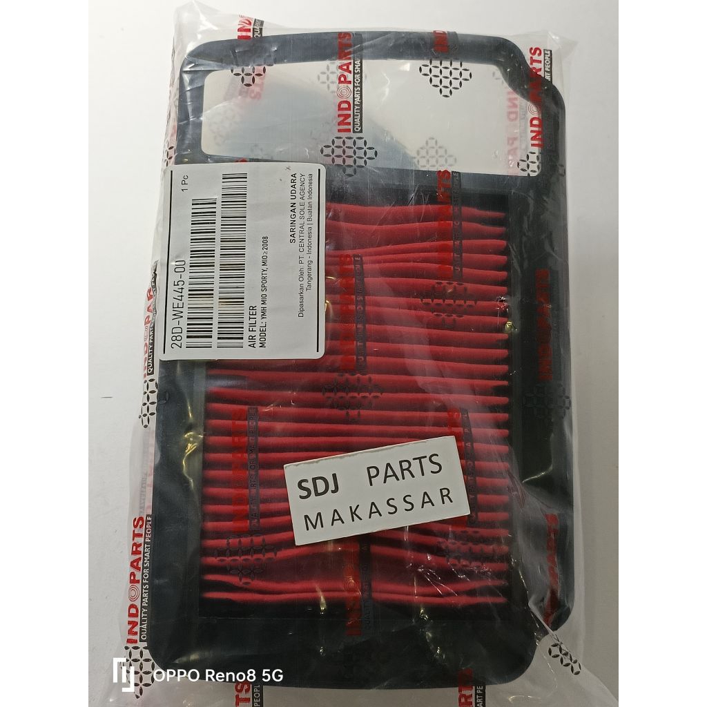 Filter udara ( Gabus filter) yamaha INDOPARTS