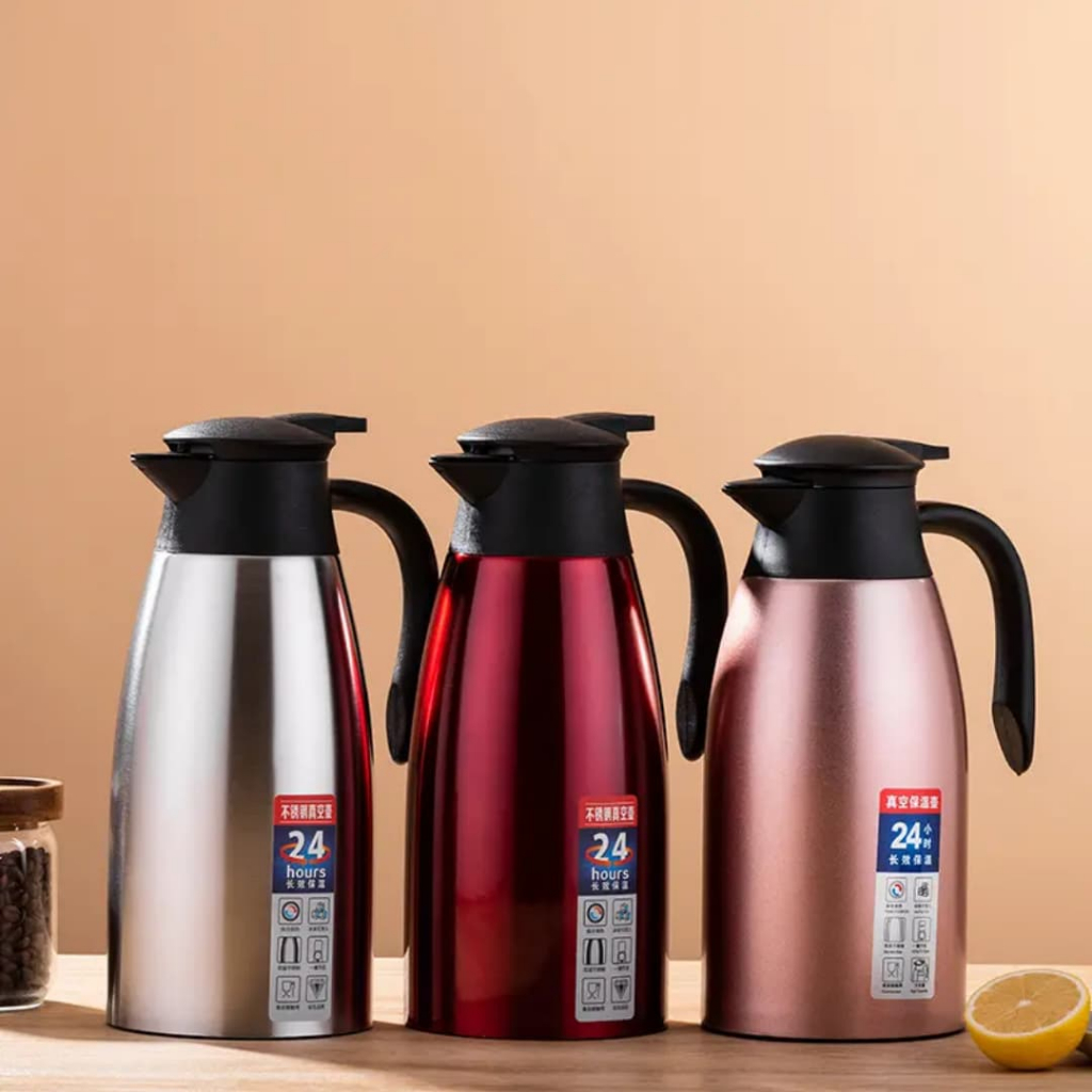 Pemanas Air Teko Air Panas Air Termos Air Panas 2 Liter Stainless Stell