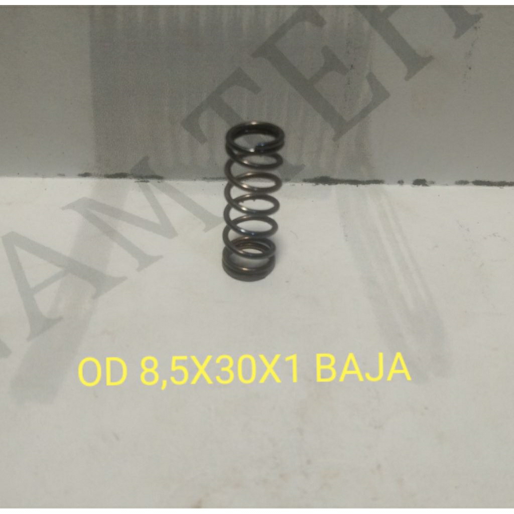 PER SPRING PEGAS TEKAN OD8,5X30X1 BAJA