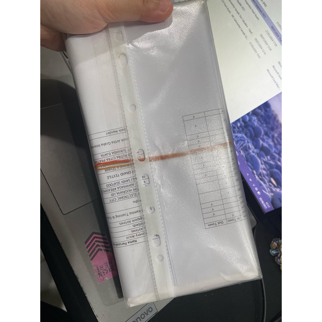 

Amplop Putih Konfirmasi