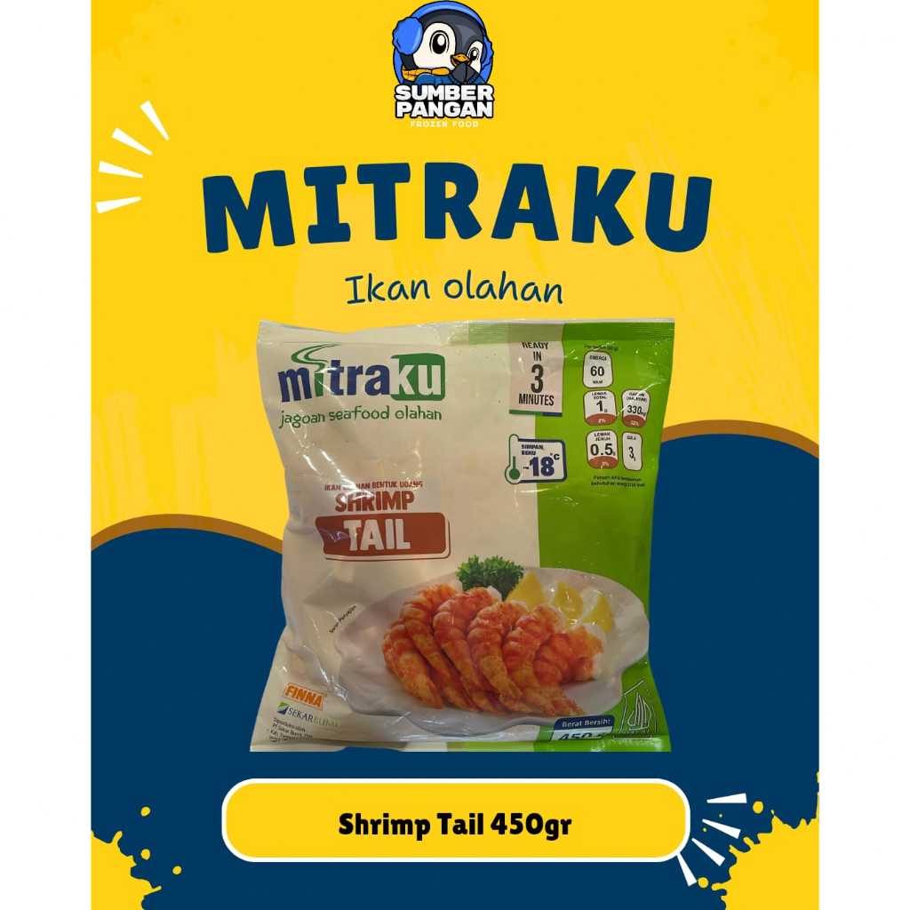 

Mitraku Shrimp tail 450gr
