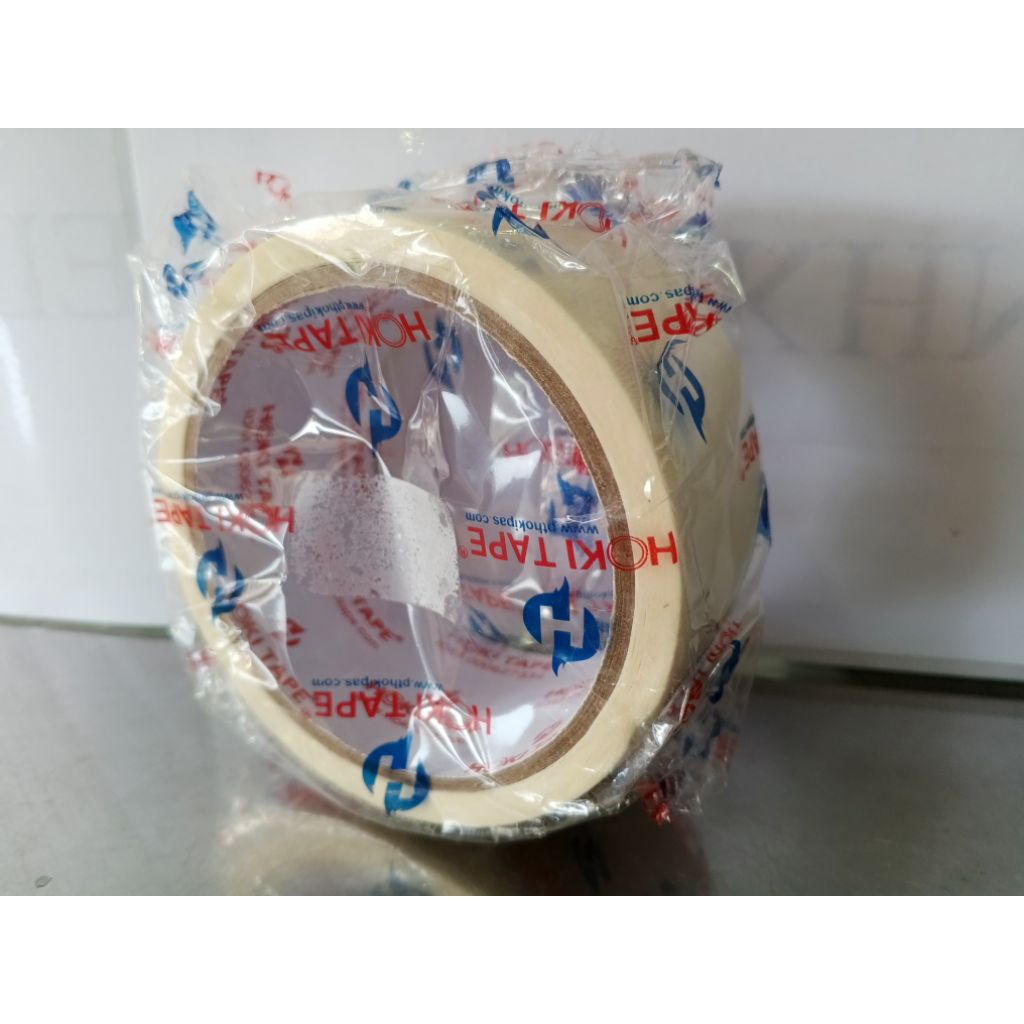 

Masking Tape / Lakban Kertas 48mm Putih- Hoki Tape