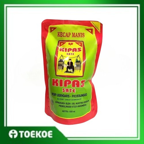 

TOEKOE Kecap Manis Kipas Sate Kemasan Refill 600ml