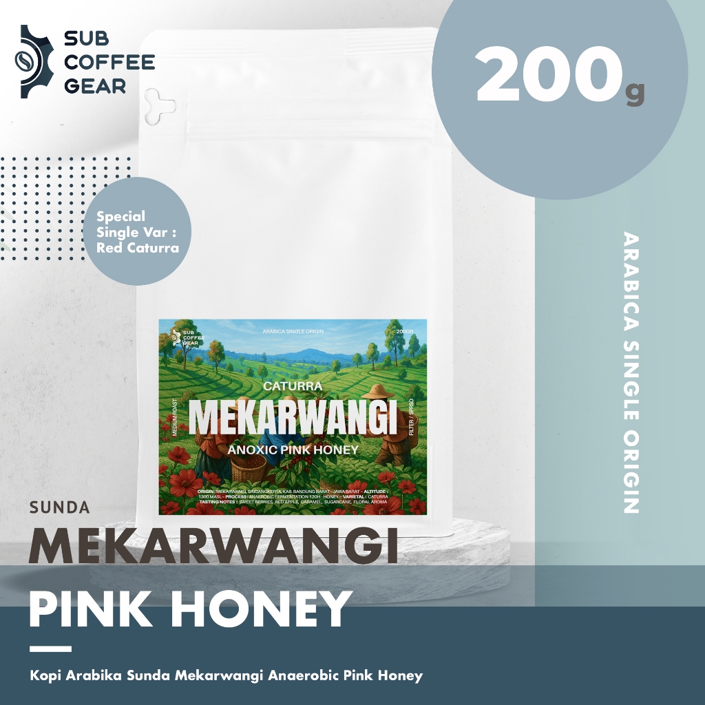 

KOPI ARABIKA SUNDA HARUM MANIS MEKARWANGI JAWA BARAT CATURRA ANAEROBIC PINK HONEY SINGLE ORIGIN ARABICA COFFEE BEANS BIJI KOPI SANGRAI KOPI BUBUK ARABIKA COFFEE FOR FILTER MANUAL BREW ESPRESSO ROASTED COFFEE BEAN JAVA PREANGER COFFEE PASUNDAN KOPI