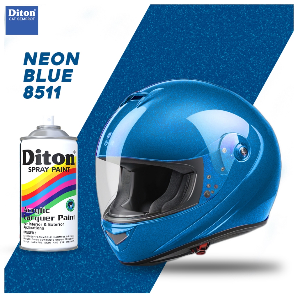 Cat Semprot Diton - Neon Blue 8511