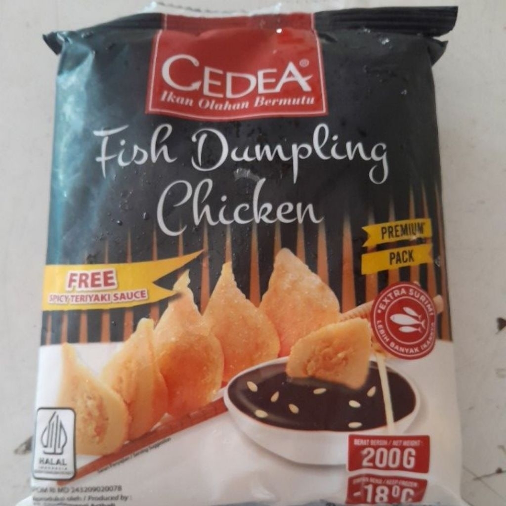 

Frozen Bandung Dumpling ayam Cedea 200gr