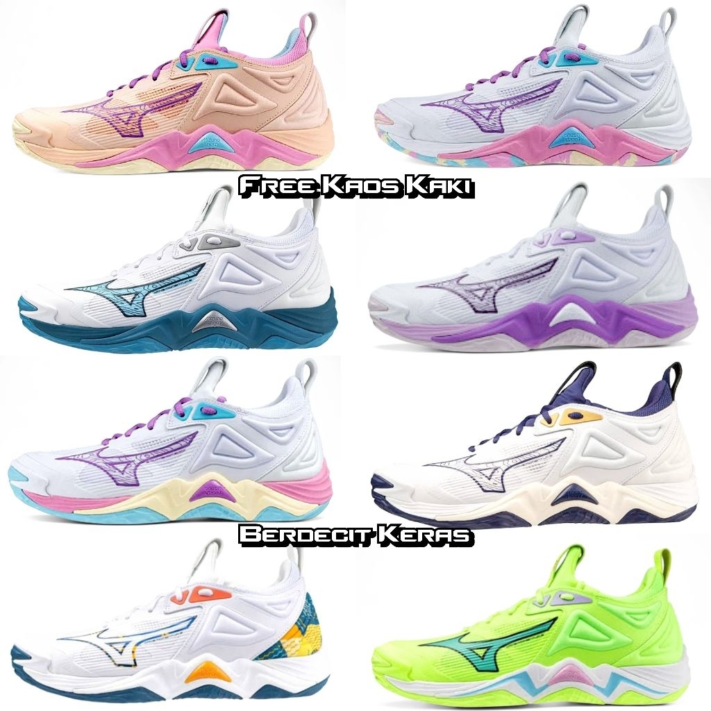 Sepatu volly mizuno WAVE MOMENTUM 3 LOW woman grade ori |Sepatu mizuno momentum 3