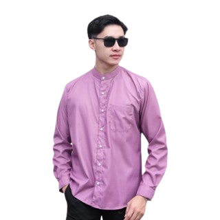 AGP - Baju Koko Panjang Lilac