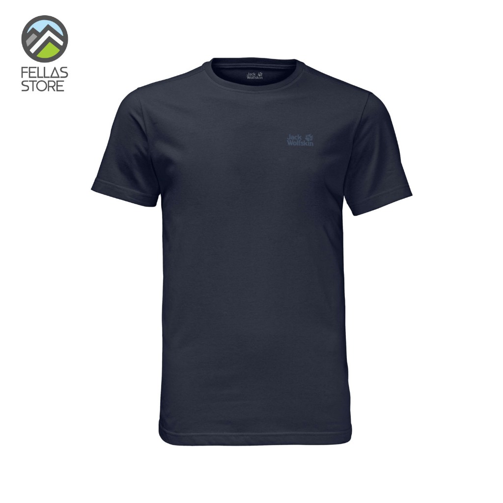 Baju Kaos Jack Wolfskin - Essential T-shirt Night Blue