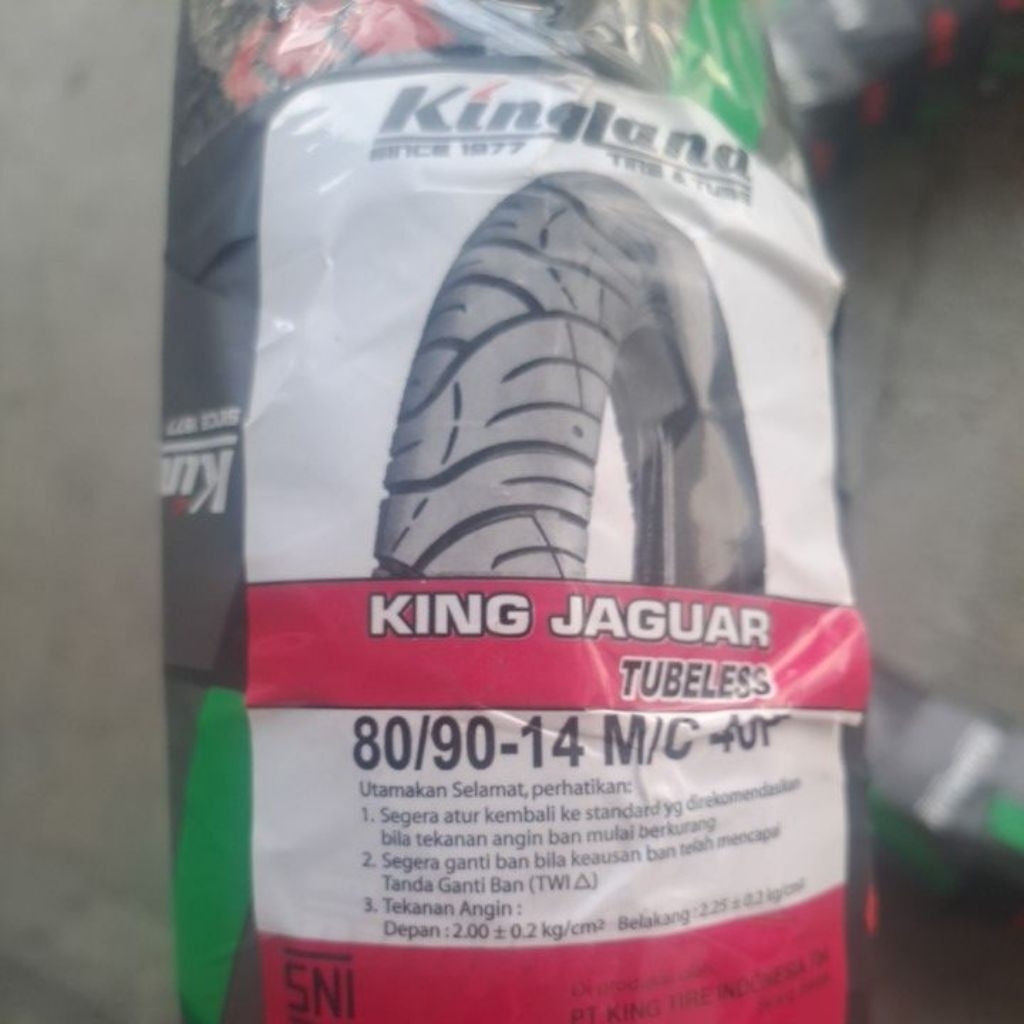Ban Tubeless Kingland King Jaguar 80/90-14 Ring 14