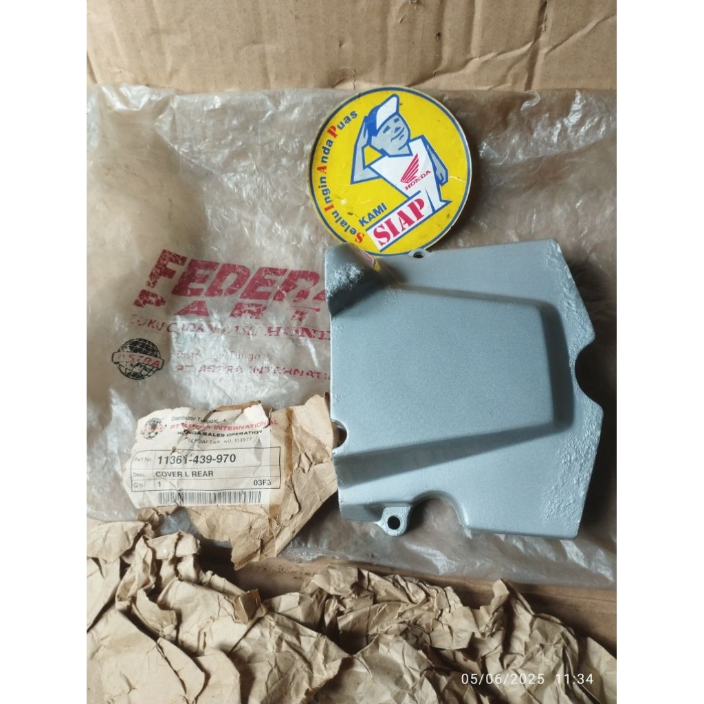 cover tutup gear gir gigi depan honda gl100 gl 100 cdi gl max gl pro glmax glpro series cdi original