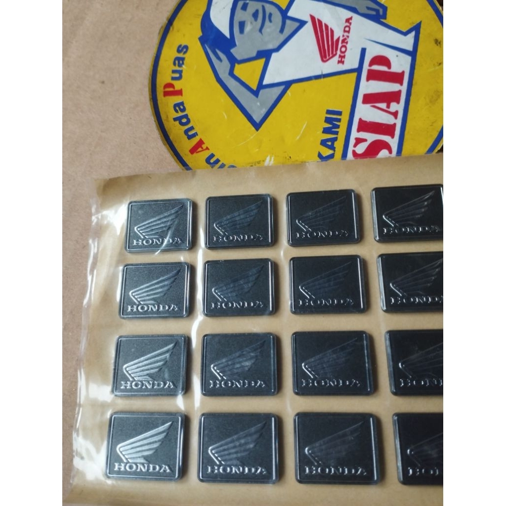 Emblem Logo Sayap Honda Universal Honda Vario Beat Genio Scoopy Pcx Cbr Cb150R Supra 125 Original Or