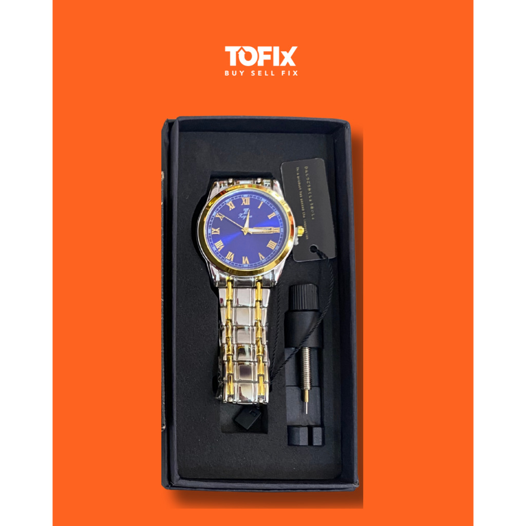 READY STOCK | ZZ116004Y1 | Jam Tangan Pria Anti Air Original Luxury Stainless Steel | Jam Tangan Cas