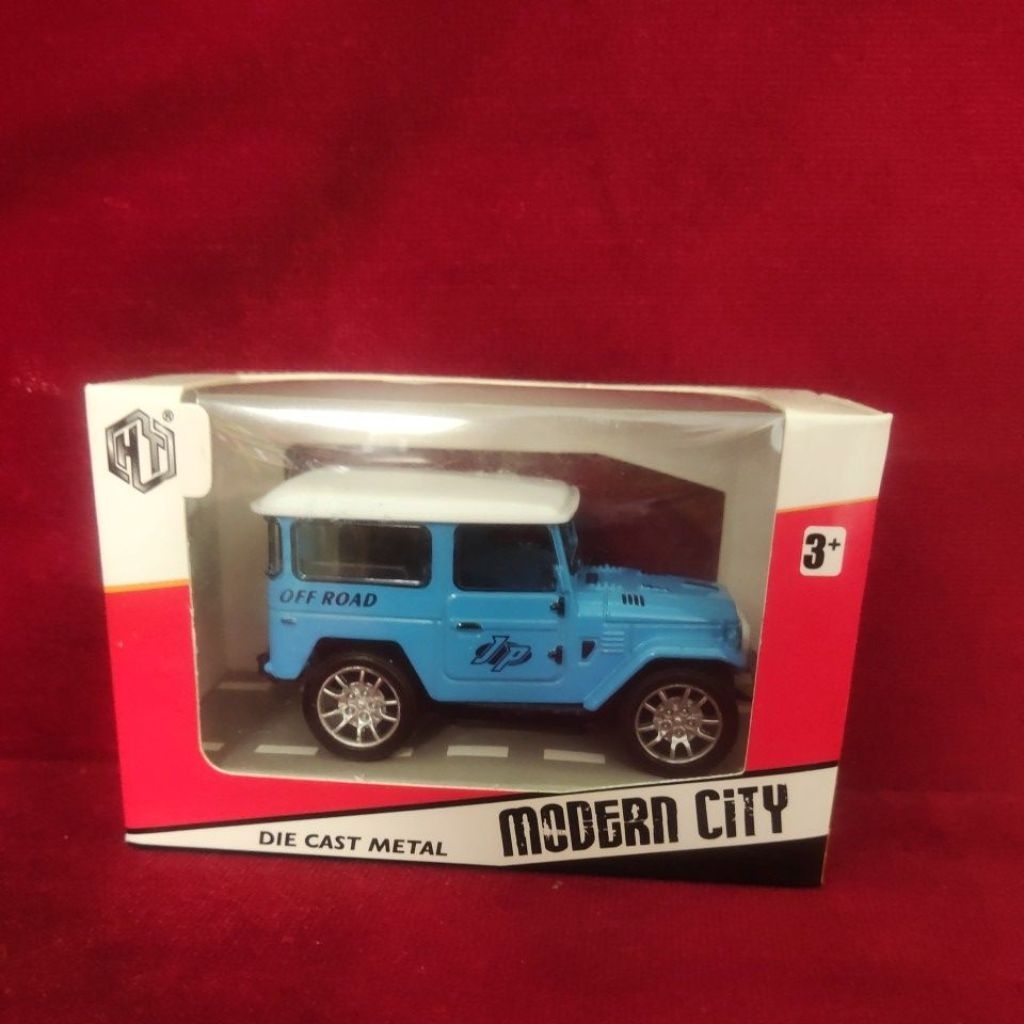 diecast mobil Jeep hardtop Toyota land Cruiser