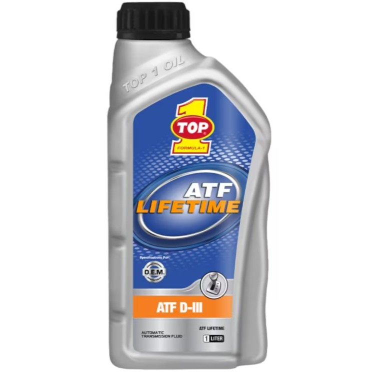 Original TOP1 TOP ONE Top 1 TopOne ATF Power steering Dextron 3 III BOTOL 1liter Lifetime ATF Dexron