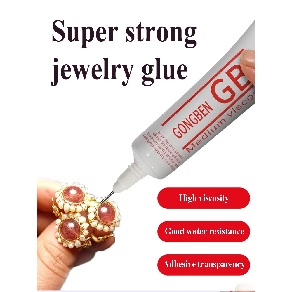 Lem Kaca Jam Tangan 9ml Lem Cincin Permata Gs Jewelry Glue Serbaguna Lem Jam Tangan Lem Perhiasan