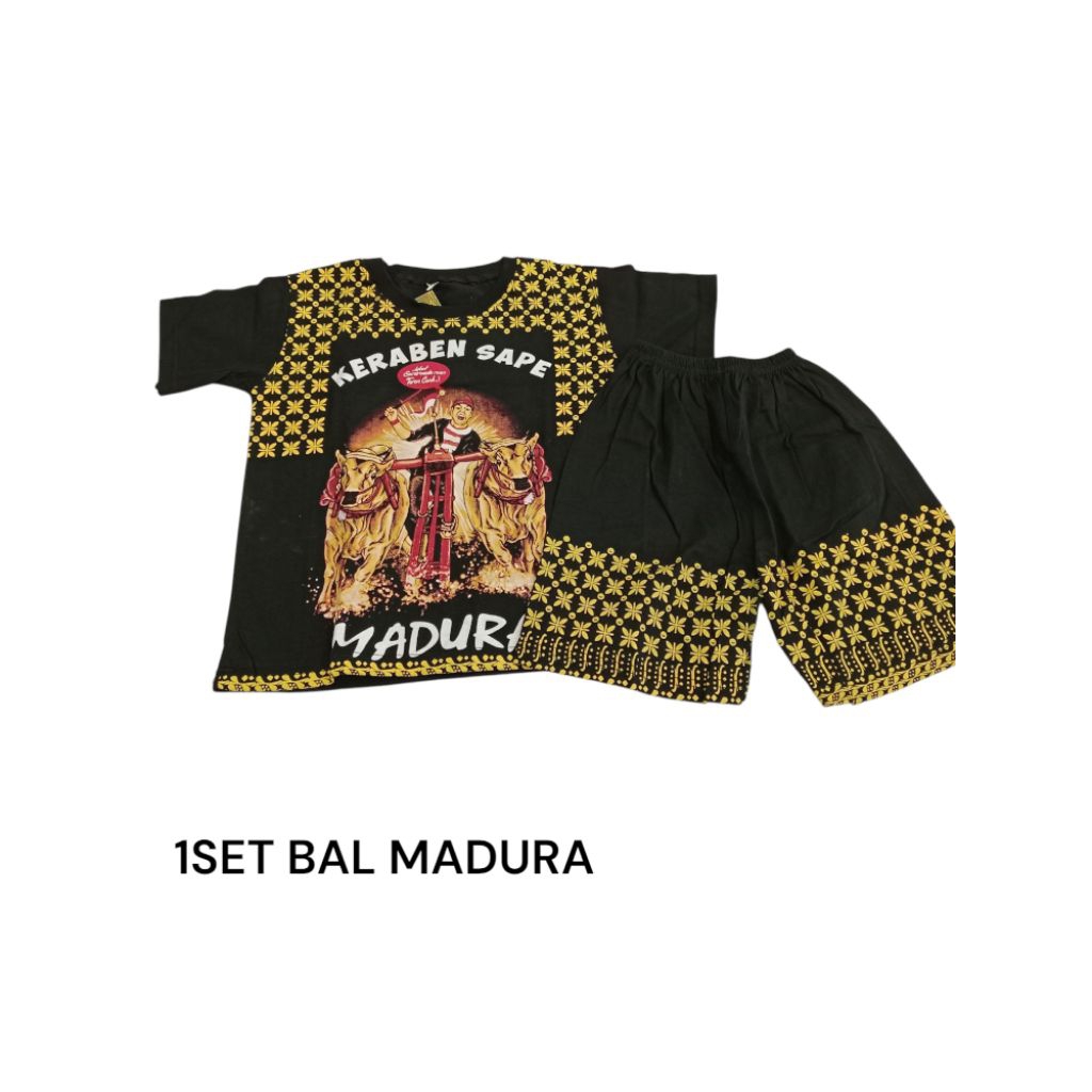 ￼Setelan baju daerah madura Anak laki laki / atasan bawahan baju anak Laki Laki / Baju Anak / Setela