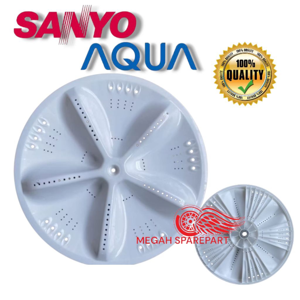 PULSATOR / BALING BALING MESIN CUCI SANYO 1 TABUNG GERIGI 11 DIAMETER 34CM