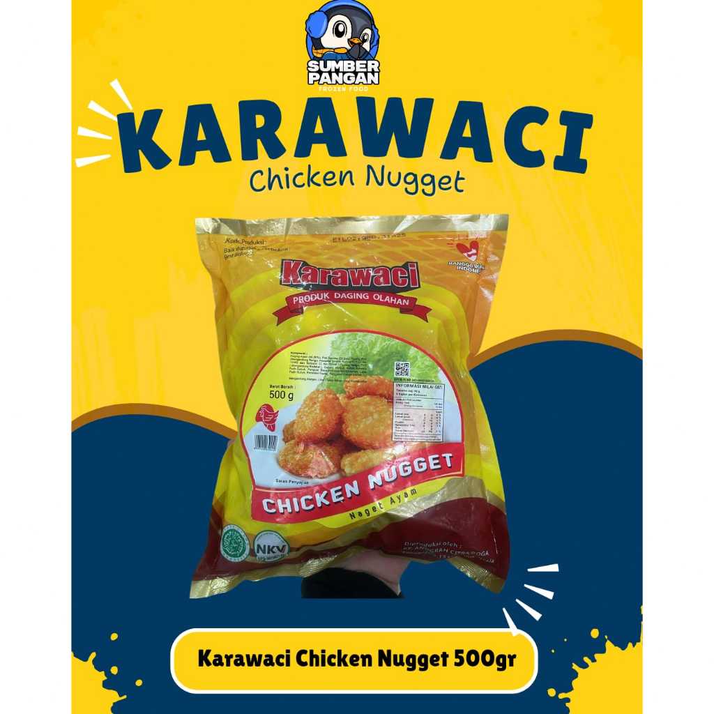 

Karawaci chicken nugget 500gr
