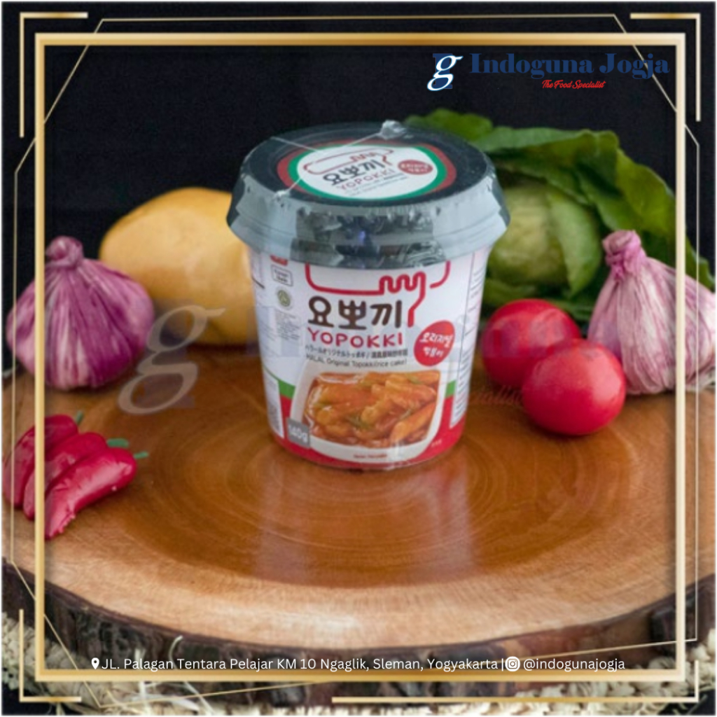 

Yopokki Topokki Cup 140 GRAM - TTEOKBOKKI INSTAN 140GRAM