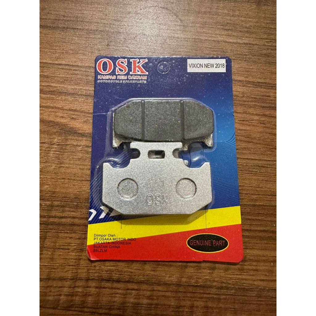 ( OSK ) Dispad Vixion New 2018 Kampas Rem Cakram Motor