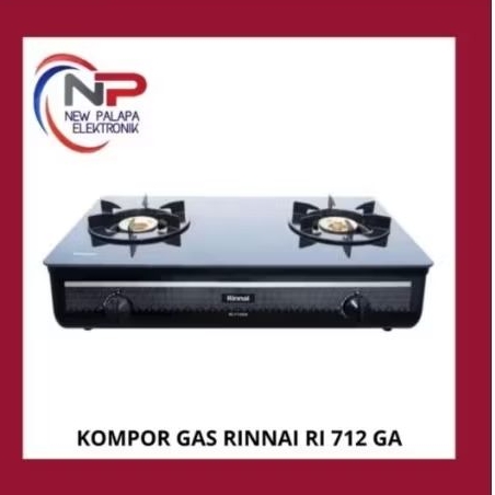 KOMPOR GAS RINNAI 712GA KACA