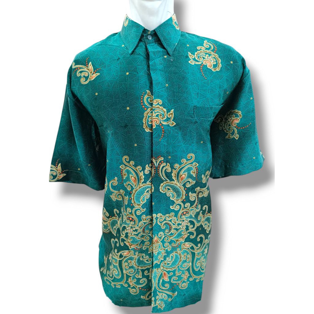 Hem batik semi-sutra