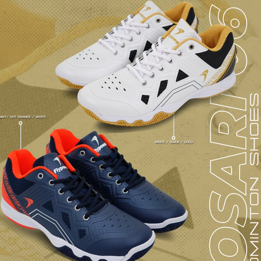 Sepatu Badminton FLYPOWER NEW LOSARI 4 5 6 04 05 06 Original