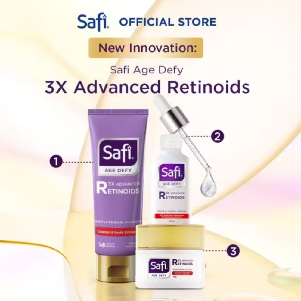 SAFI AGE DEFY 3X ADVANCED RETINOIDS || Safi Retinol
