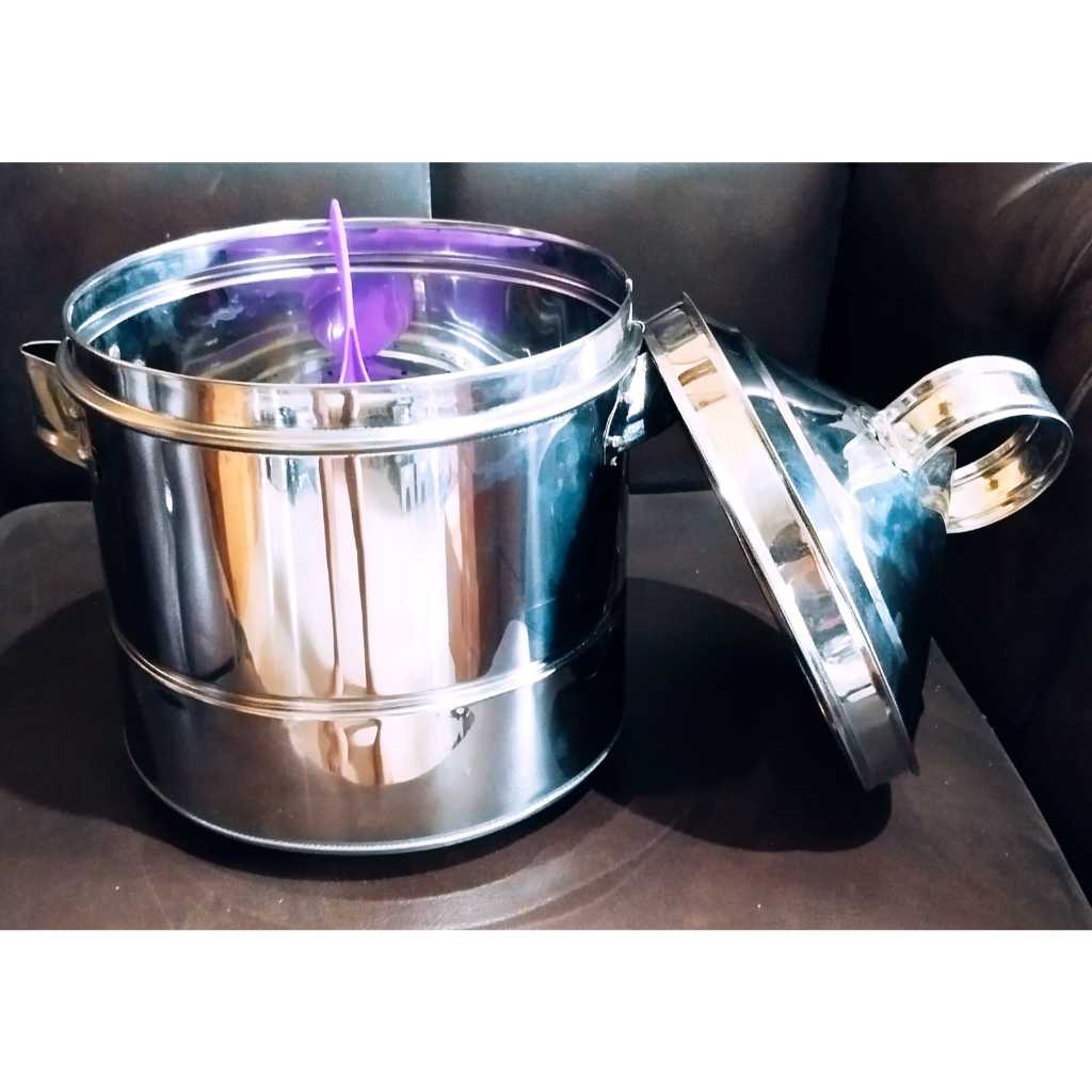 Dandang Kukus Nasi Sablukan Bahan Stainless Steel Free Entong