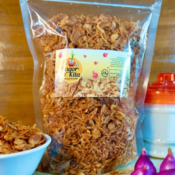 

Bawang Goreng Kita Kemasan Plastik 250 Gr dan 500 Gr Premium Asli Tanpa Tepung