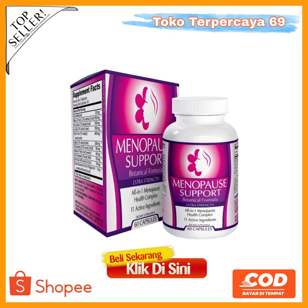 Obat Menopause Wanita Menopause Support Botanical Formula Ampuh
