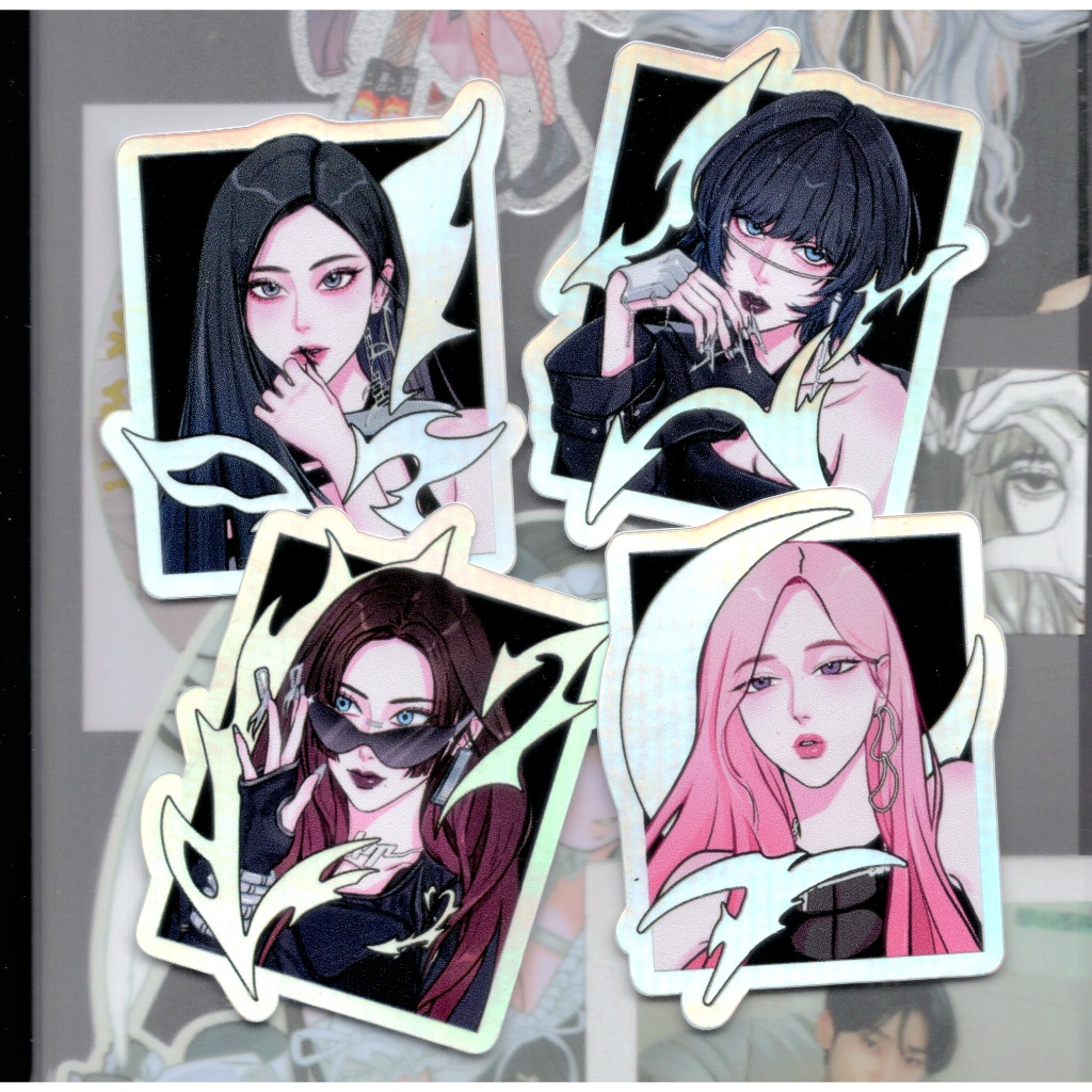 

[aespa] Whiplash ★ Fanmerch - Holo Sticker