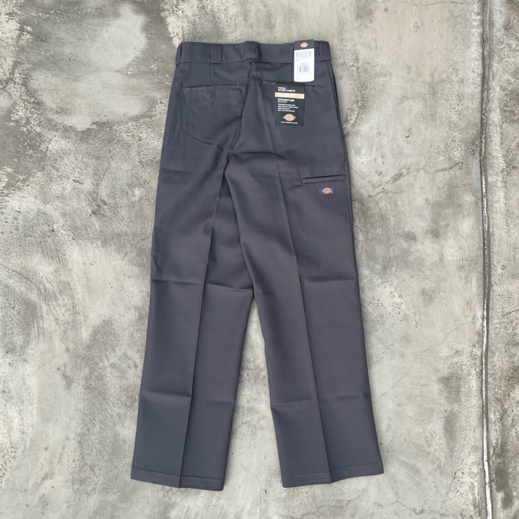 Dickies Loose Fit Double Knee Work Pants 85283 - Charcoal