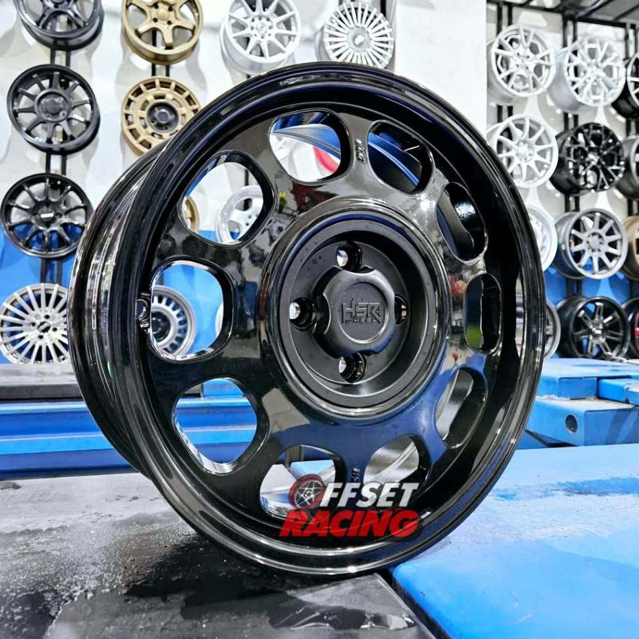 Velg Mobil R15 Agya Ayla Brio Mobilio Swift Velg HSR KALENG Ring 15 Lebar 6,5 PCD 4X100