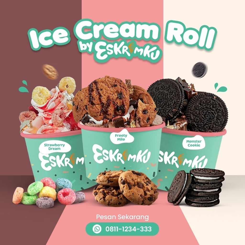 

Paket Ice Cream Roll Eskrimku