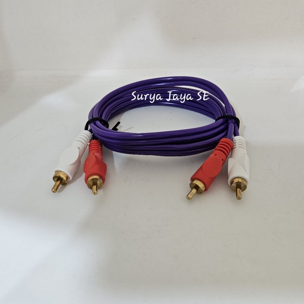 Kabel RCA Cabang 2 Panjang 1,5 Meter