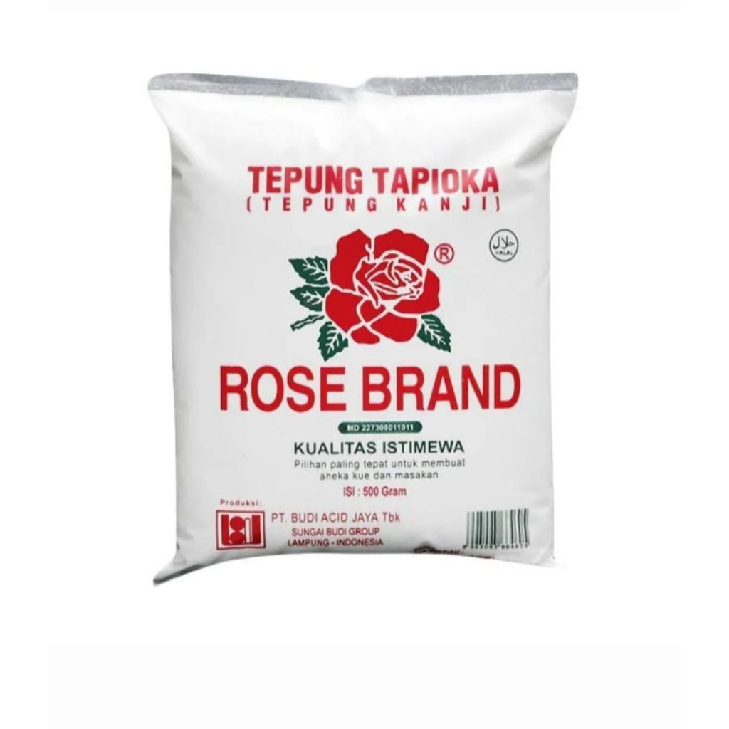 

Tepung Tapioka Rose brand Tepung Kanji 500gram