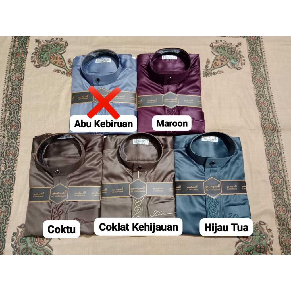 JUBAH AL HARAMAIN BORDIR PREMIUM model 15