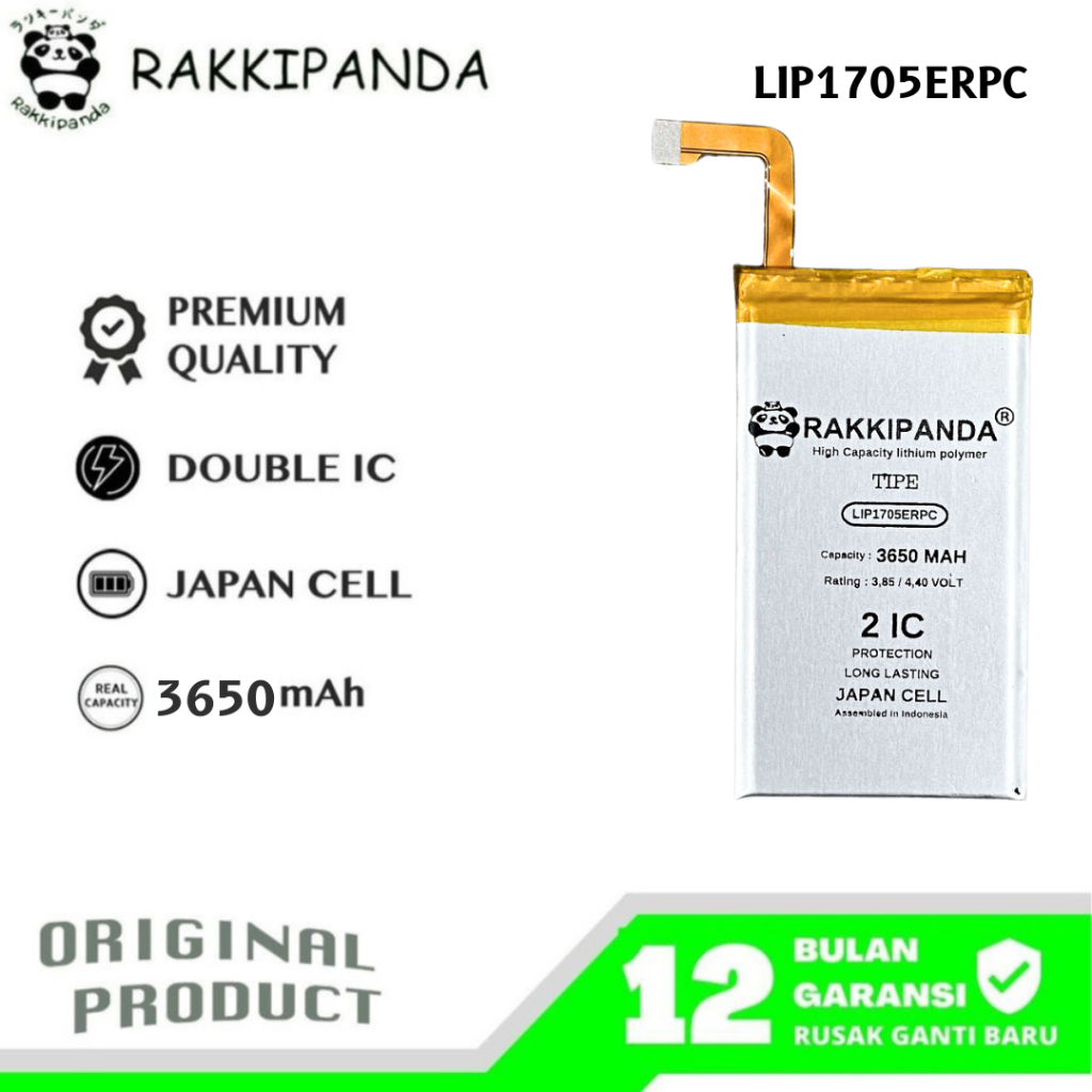 RakkiPanda - LIP1705ERPC Xperia 5 Batre Batrai Baterai