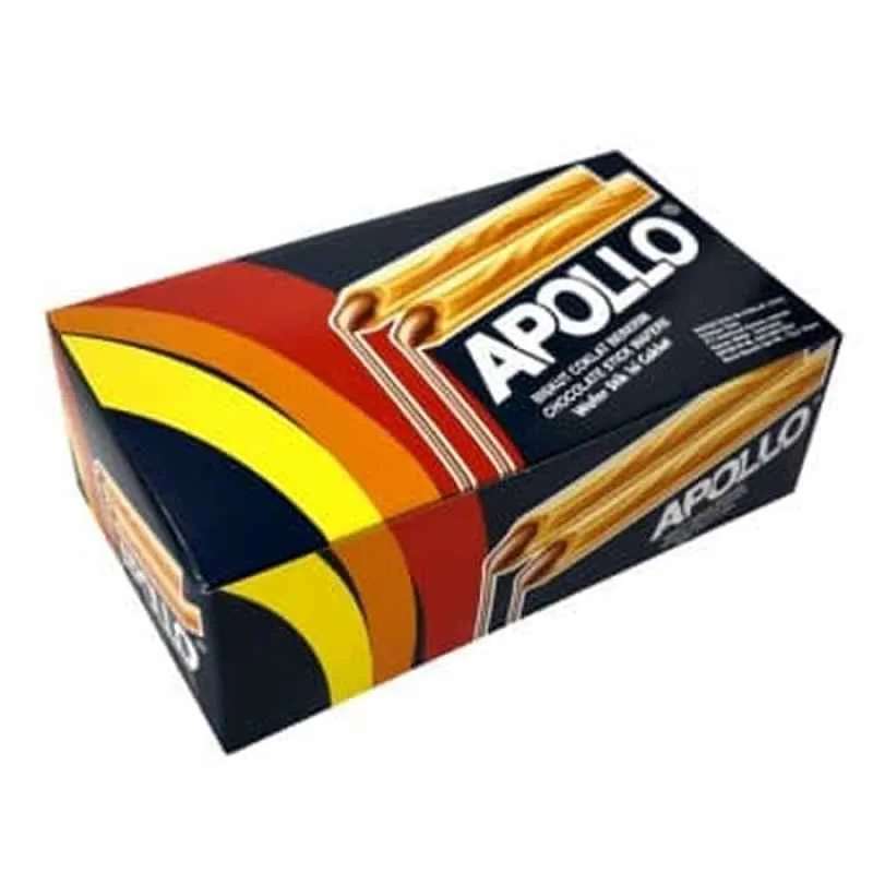 

APOLLO STICK WAFER CHOCOLATE CREAM 12S PCK 132 GR 9555401204973